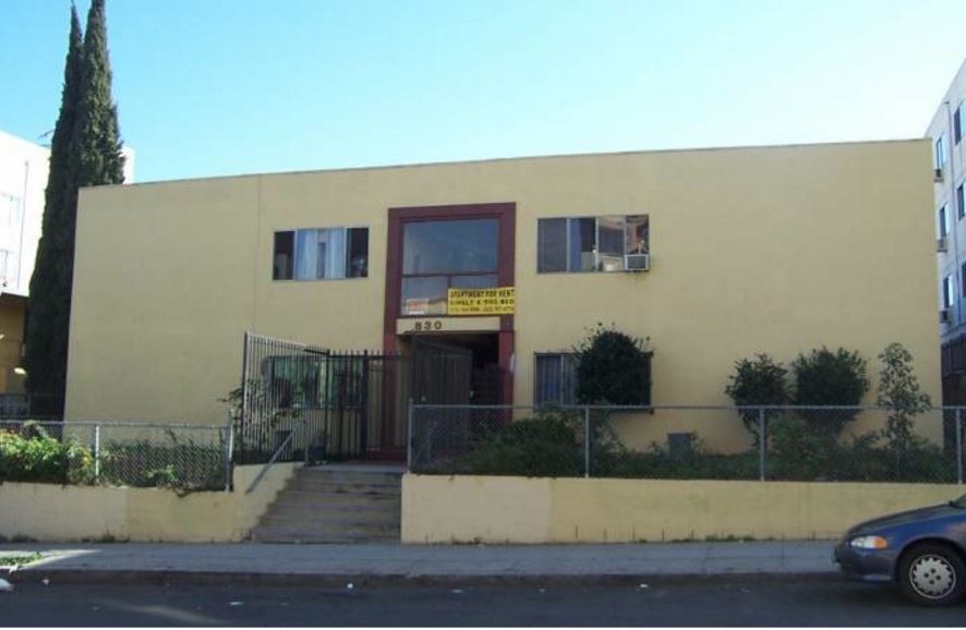 LOS ANGELES Apartment: 830 S. GRAND VIEW ST.