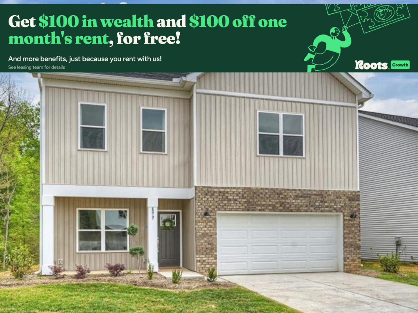 Charlotte House: 8012 Joy Crossing Lane