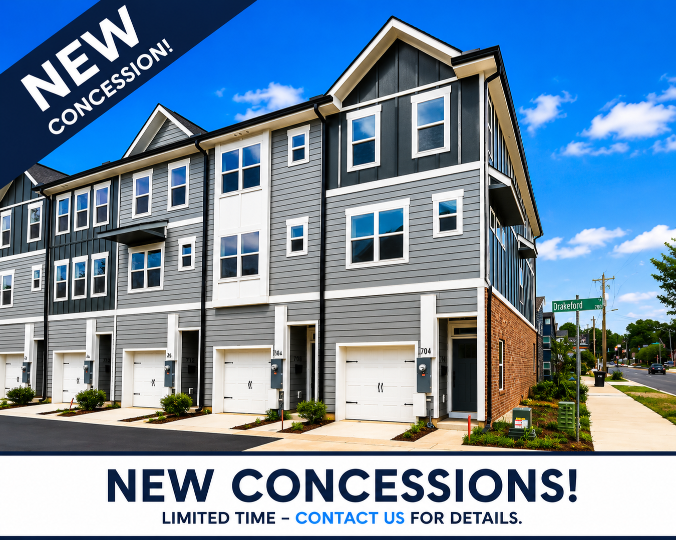Charlotte Townhome: 704 Drakeford Ct