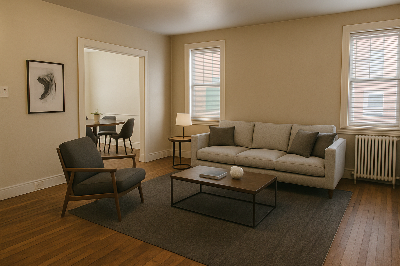 Beautiful 3 Bedroom End of Row Townhome in Lancaster - Bonus room and fenced in Backyard Included!