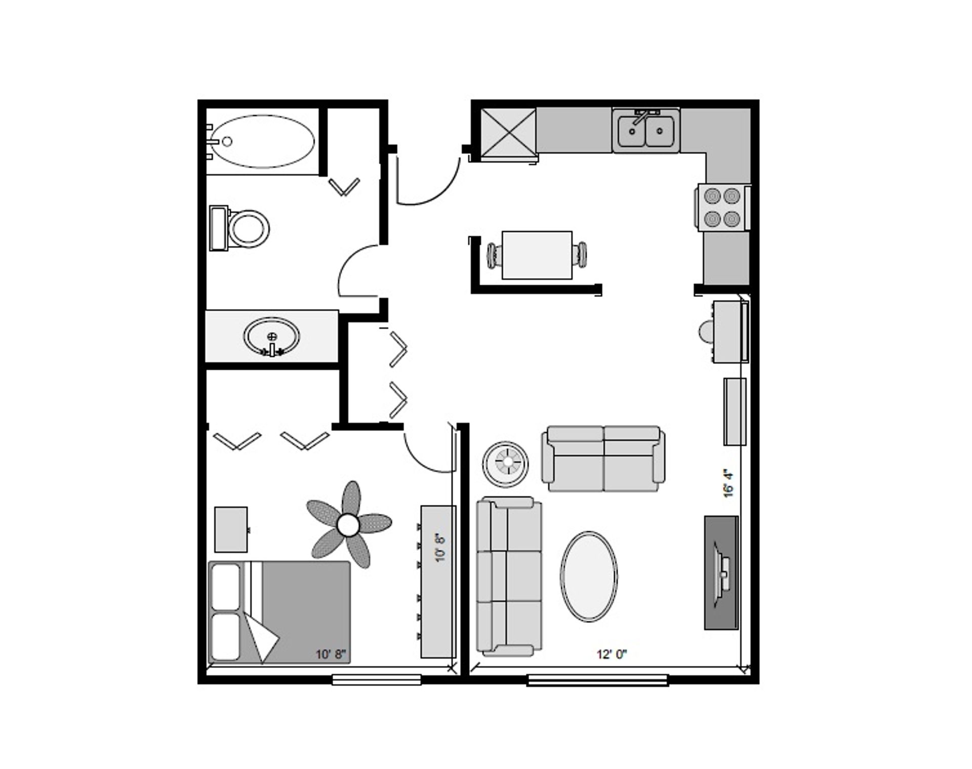 Madison Apartment: 2801 Dryden Dr