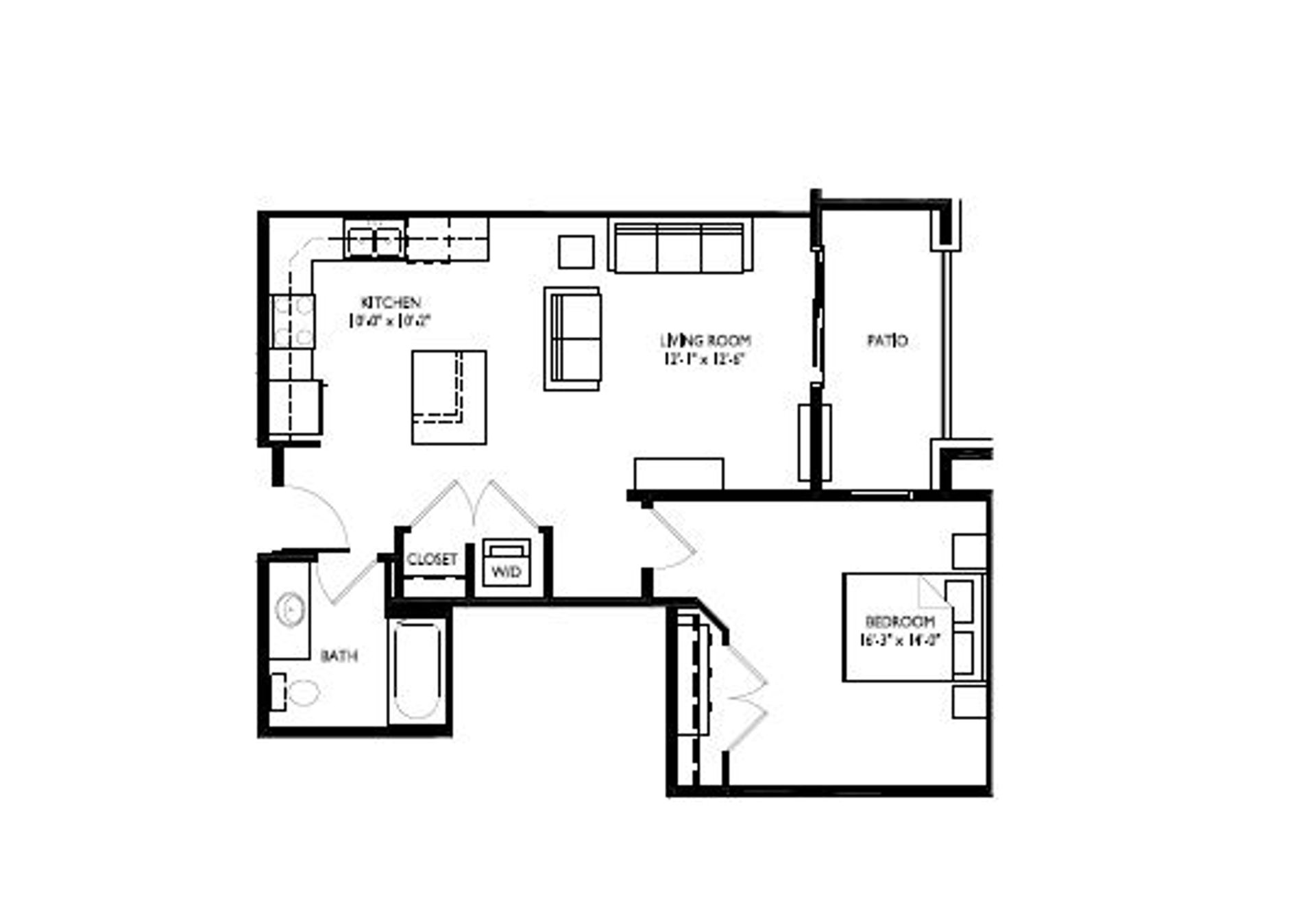 Madison Apartment: 2024 Tennyson Lane