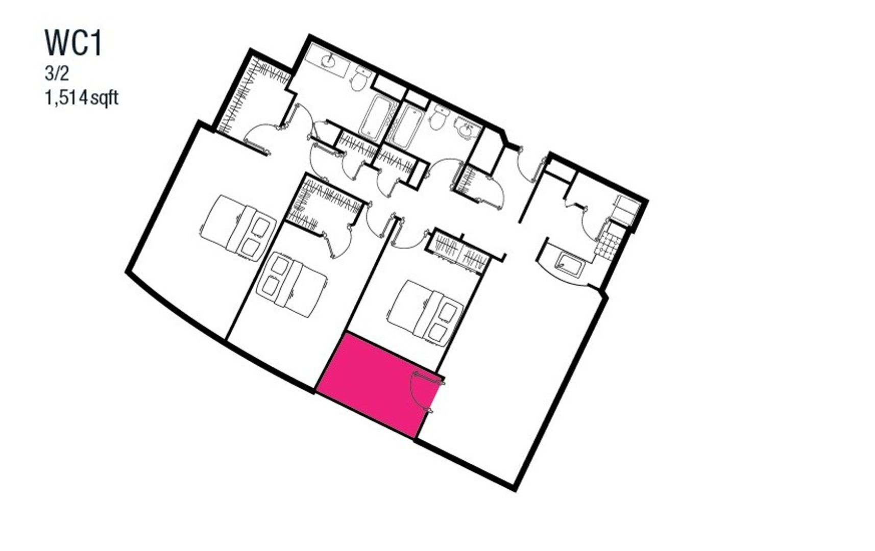 Orlando House: 322 E Central Blvd #1415