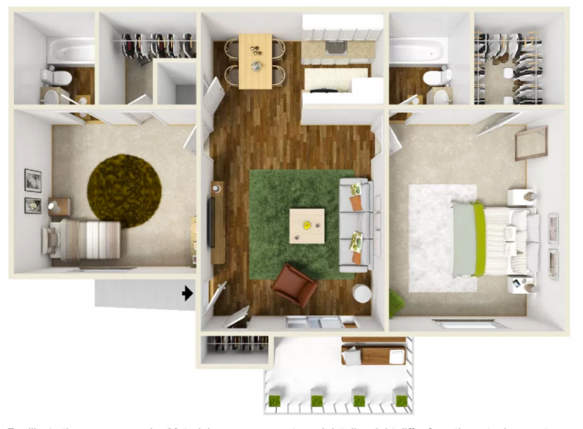 Norman Apartment: 3231 Conestoga Dr.