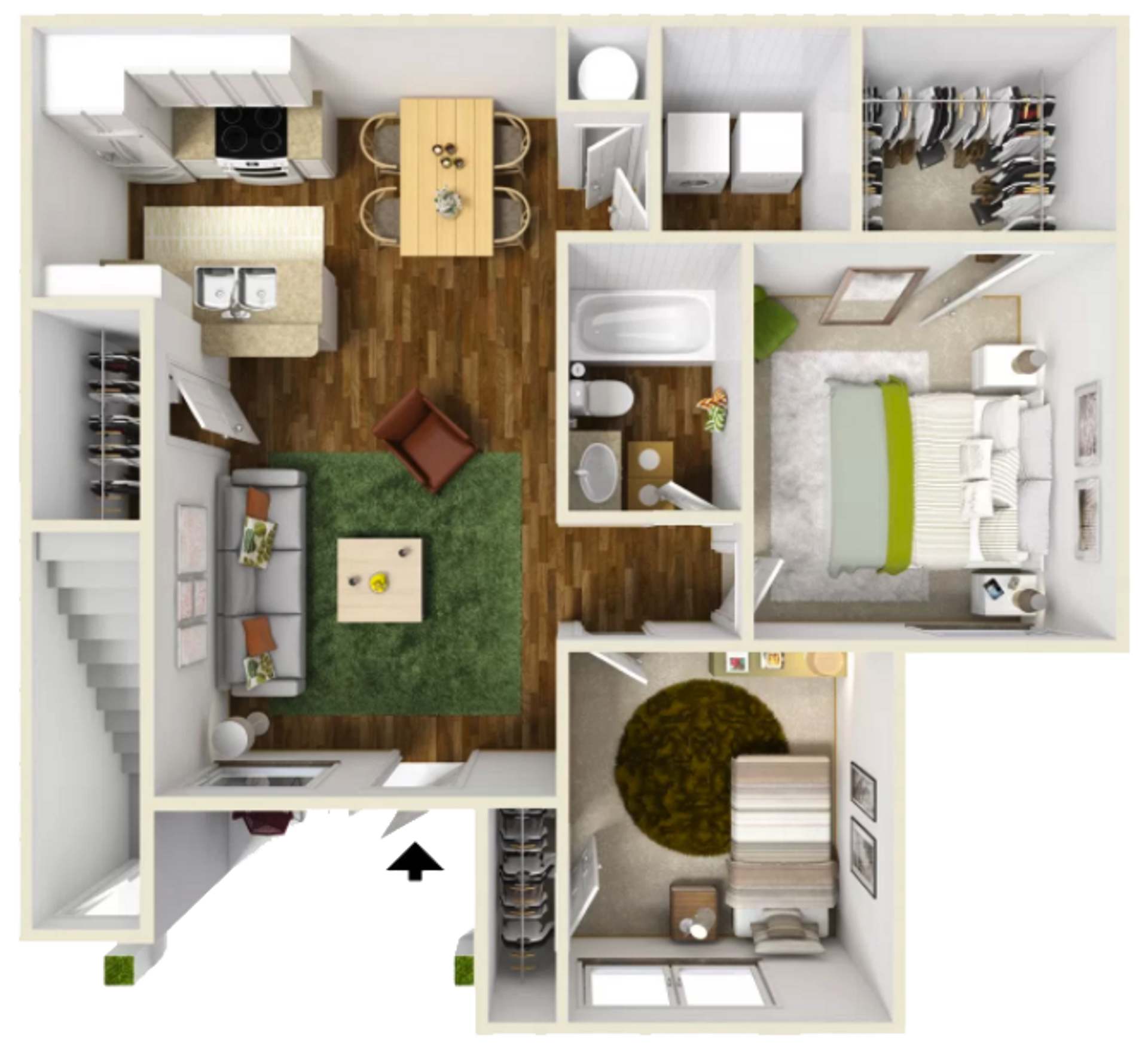 Norman Apartment: 2021 E. Alameda