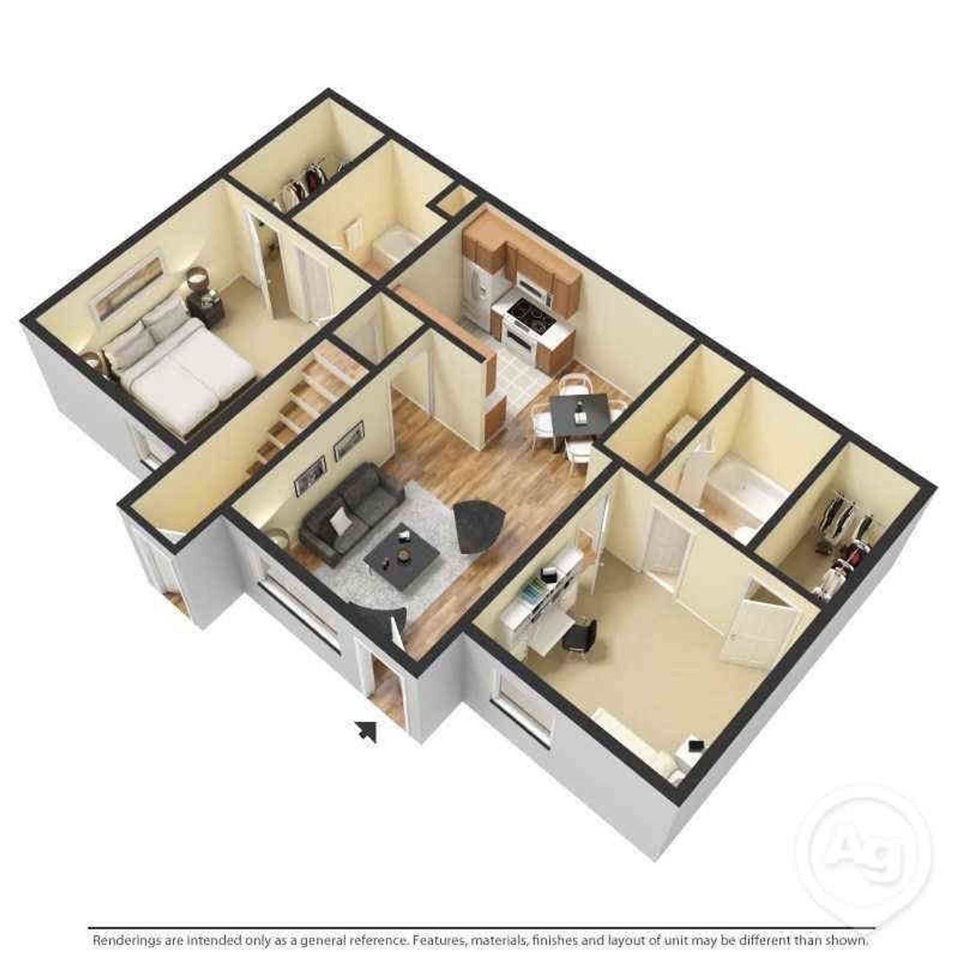 Norman Apartment: 2021 E. Alameda