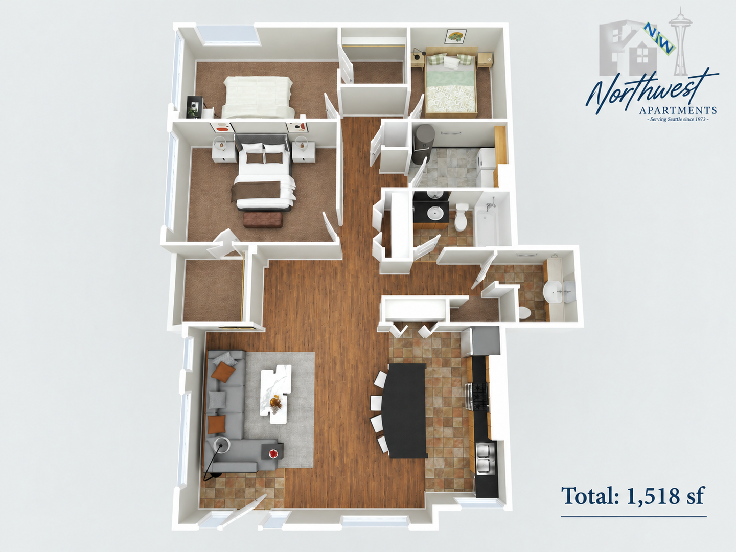Seattle Apartment: 205 19th Ave. E.