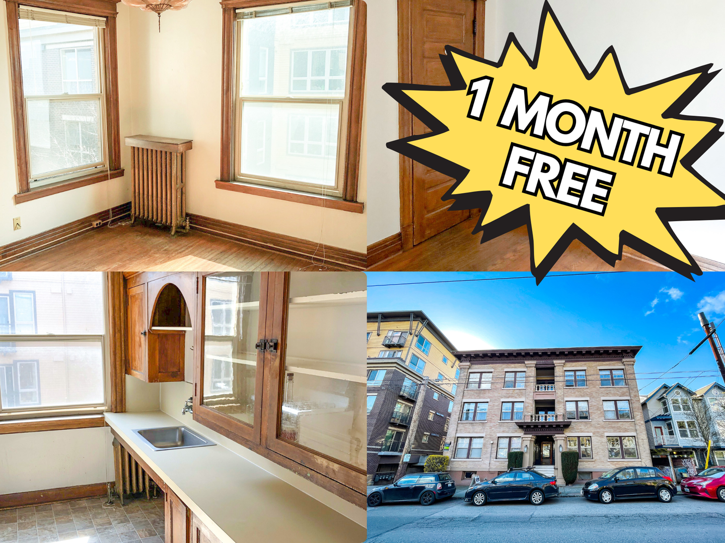 Seattle Apartment: 1615 15th Ave.