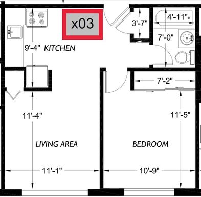 Summit Apartments / UNIT 403 / Available Now! – photo 1