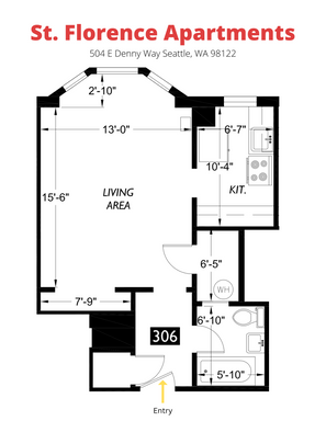St. Florence Apartments / UNIT 306 / 1 MONTH FREE! – photo 1