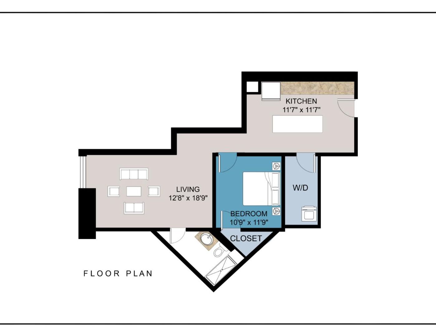 Chicago Apartment: 4714 W Irving Park Road