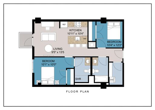Unit # 205, 2 bd / 2 ba – photo 1