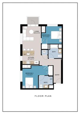 Unit # 428, 2 bd / 2 ba – photo 1