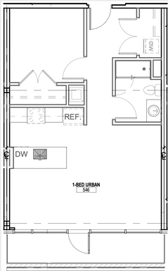 Unit # 545, 1 bd / 1 ba – photo 1