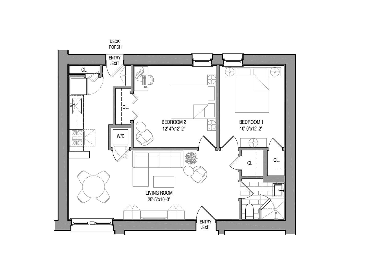 Chicago Apartment: 835-864 W. Barry Ave.