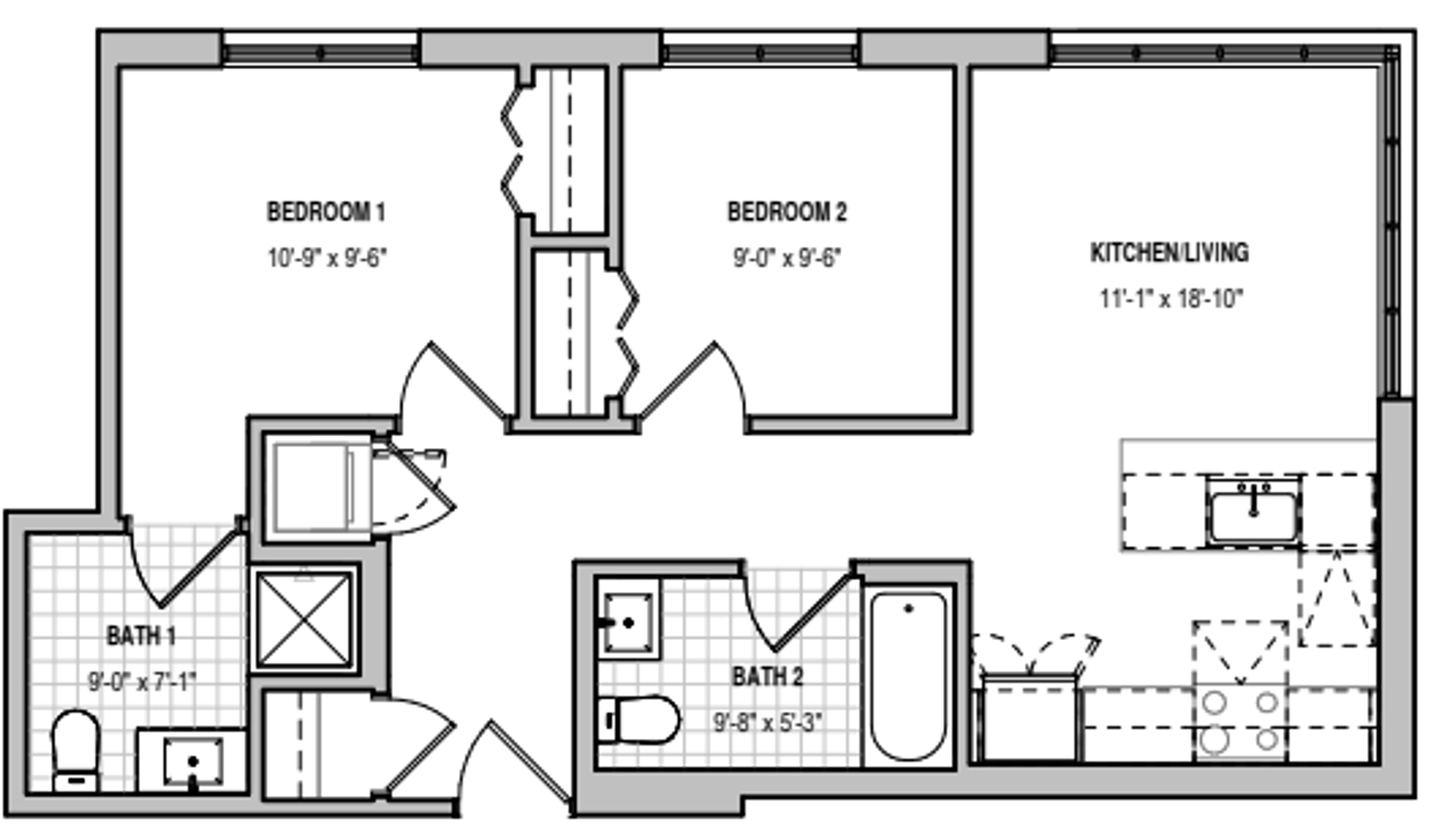 Chicago Apartment: 6044 N Winthrop Ave