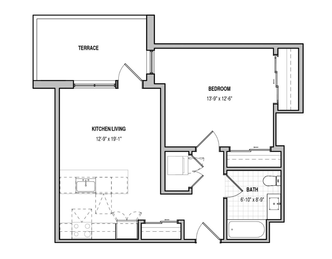 Chicago Apartment: 6044 N Winthrop Ave