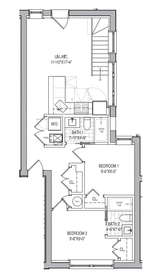 Chicago Apartment: 1106-08 W. Newport Ave., & 3436-3446 N. Seminary Ave.