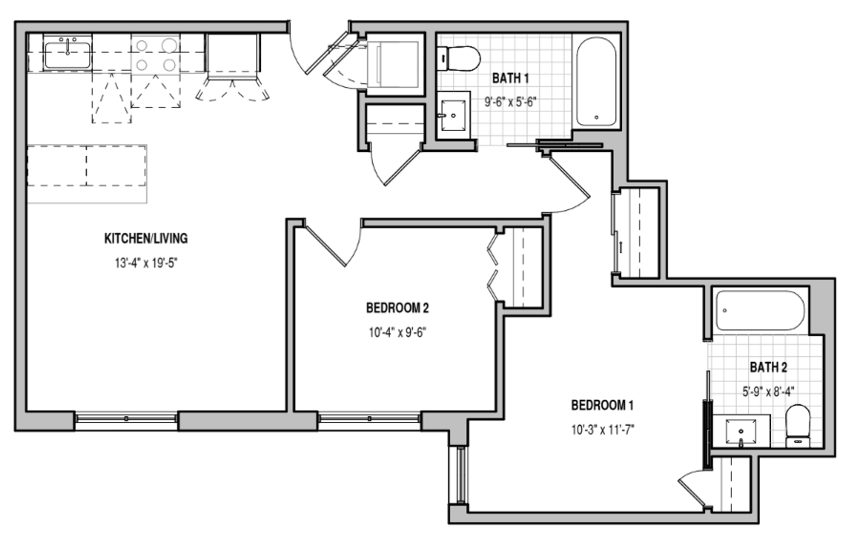 Chicago Apartment: 6044 N Winthrop Ave
