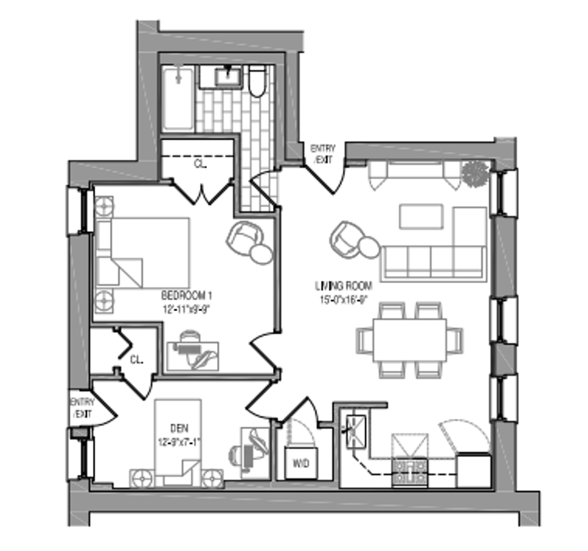 Chicago Apartment: 835-864 W. Barry Ave.