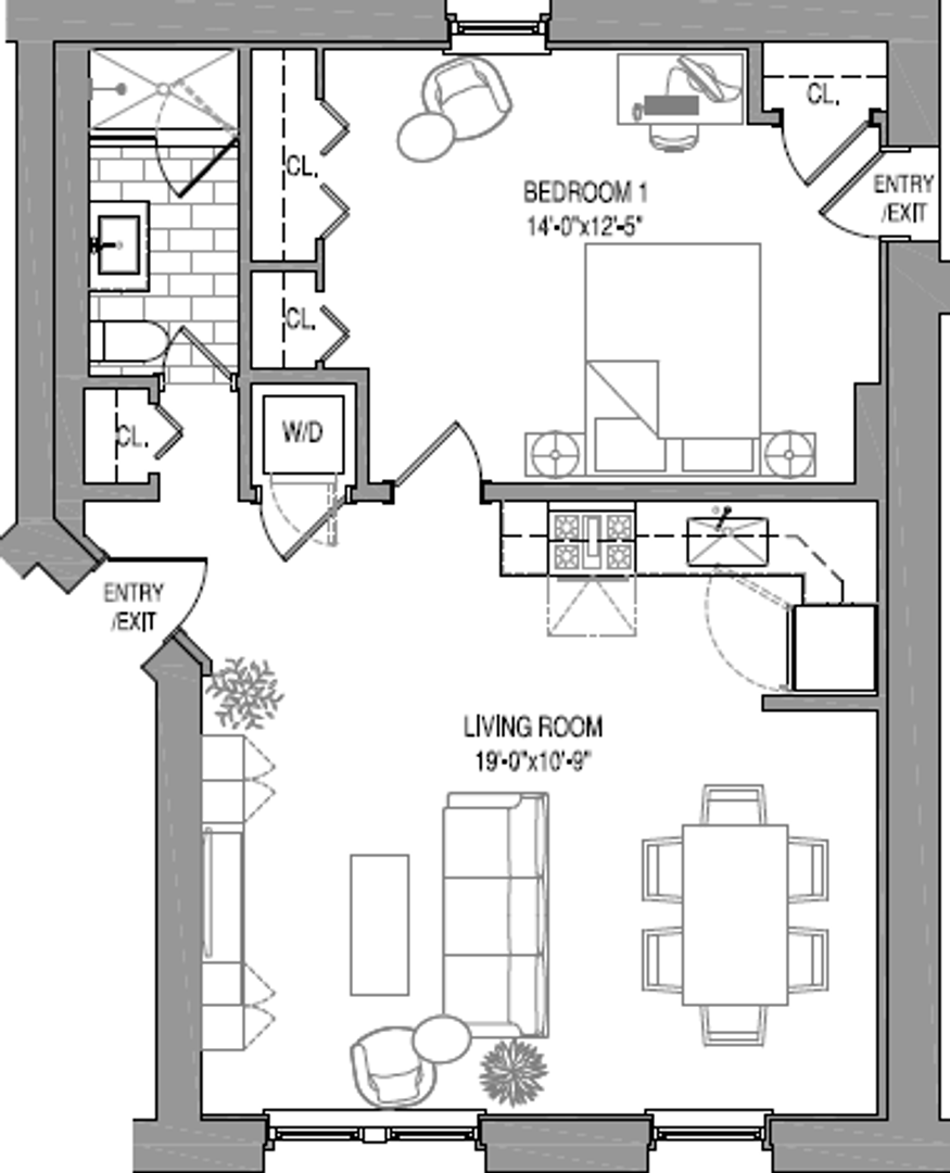 Chicago Apartment: 835-864 W. Barry Ave.