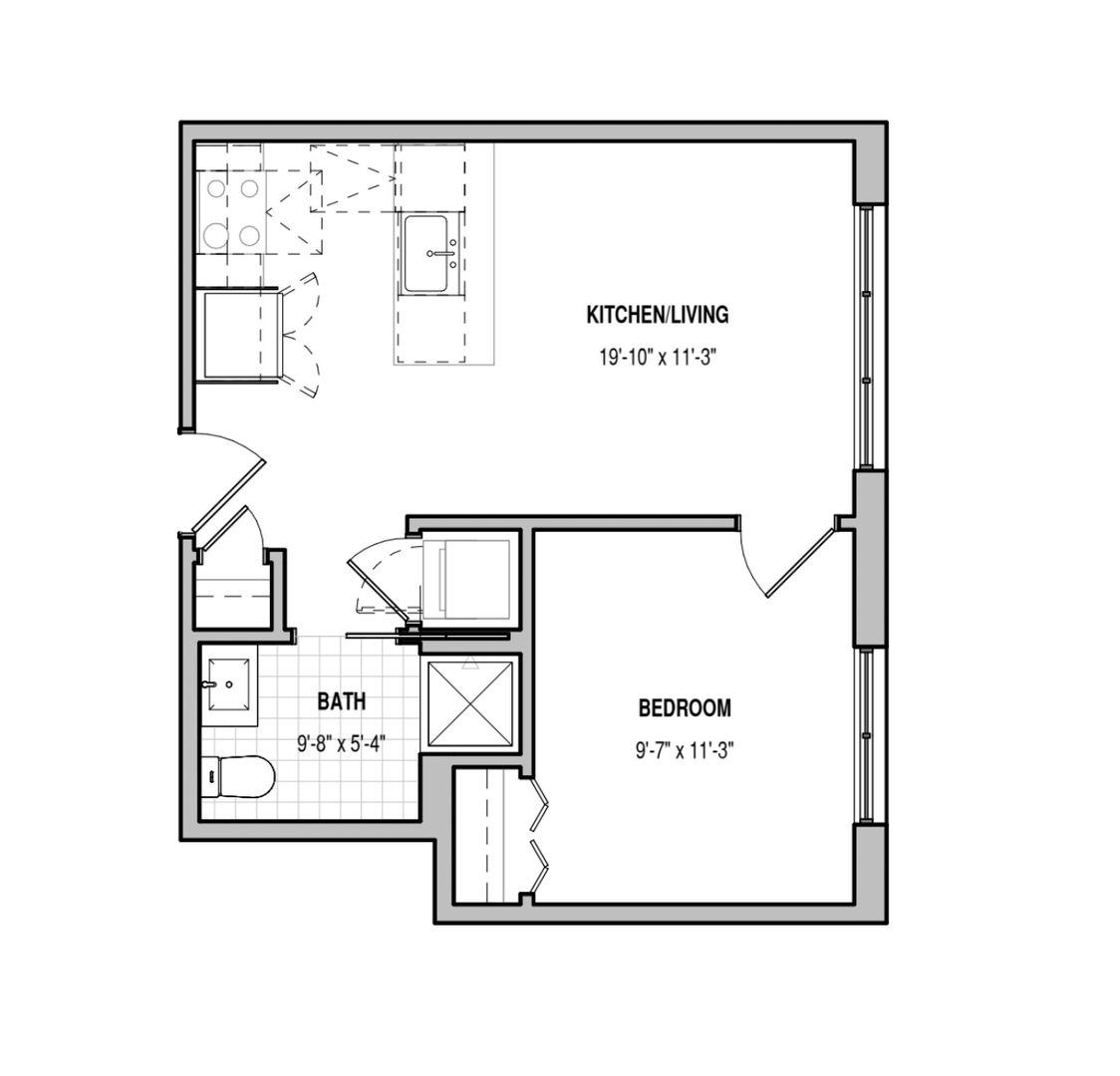 Chicago Apartment: 6044 N Winthrop Ave