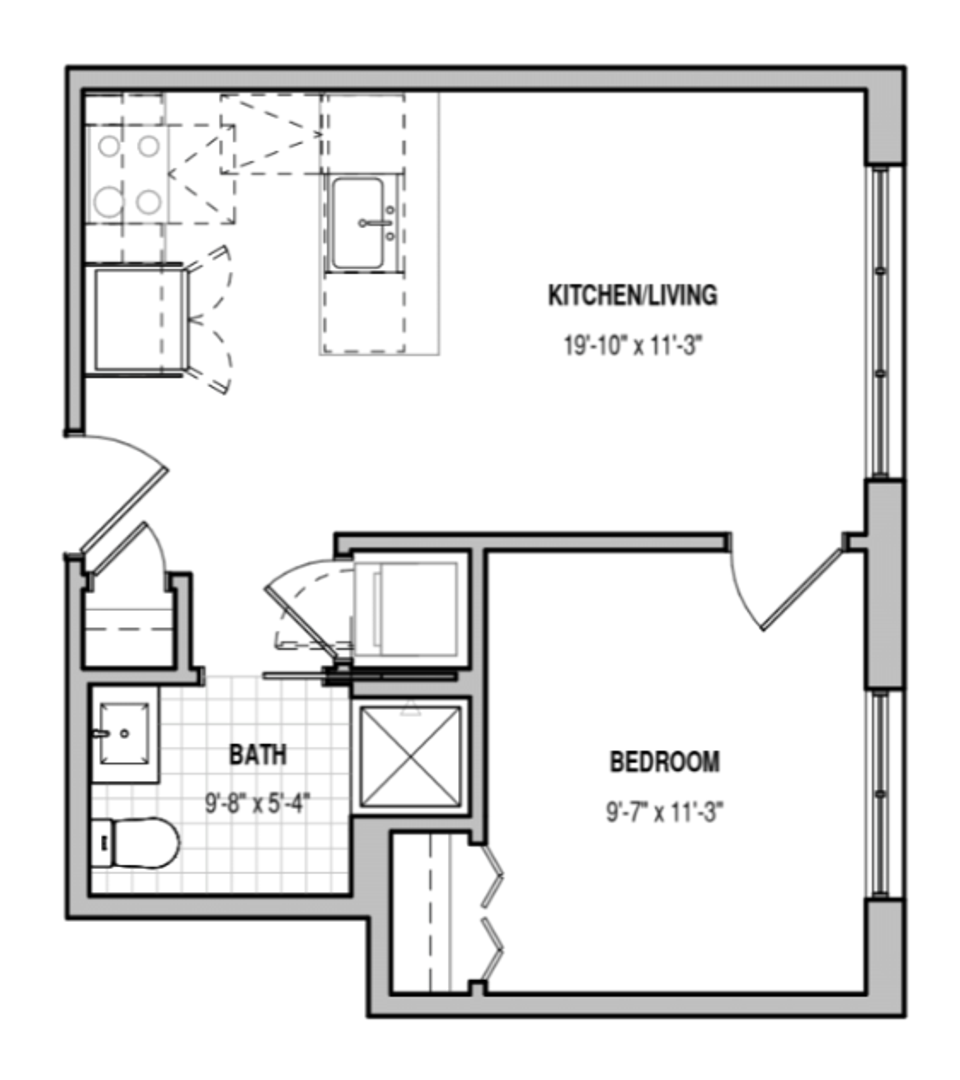 Chicago Apartment: 6044 N Winthrop Ave