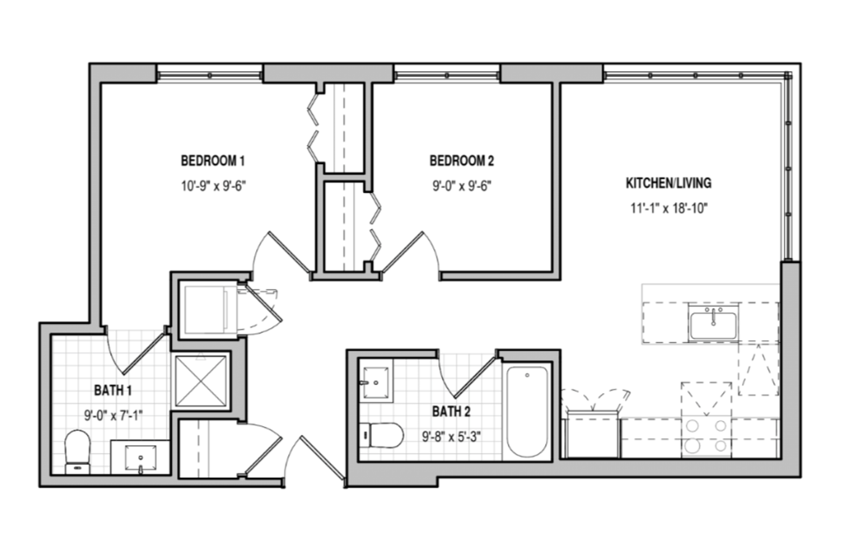 Chicago Apartment: 6044 N Winthrop Ave