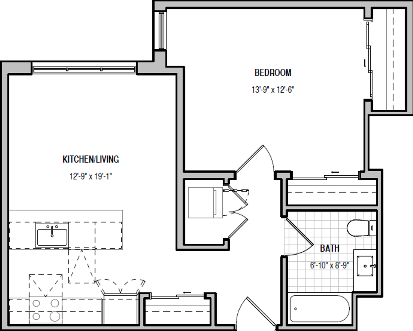 Chicago Apartment: 6044 N Winthrop Ave
