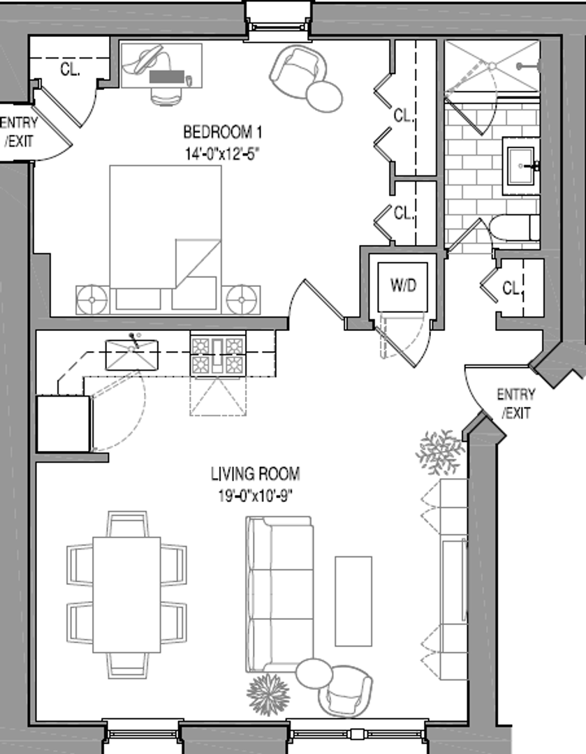 Chicago Apartment: 835-864 W. Barry Ave.