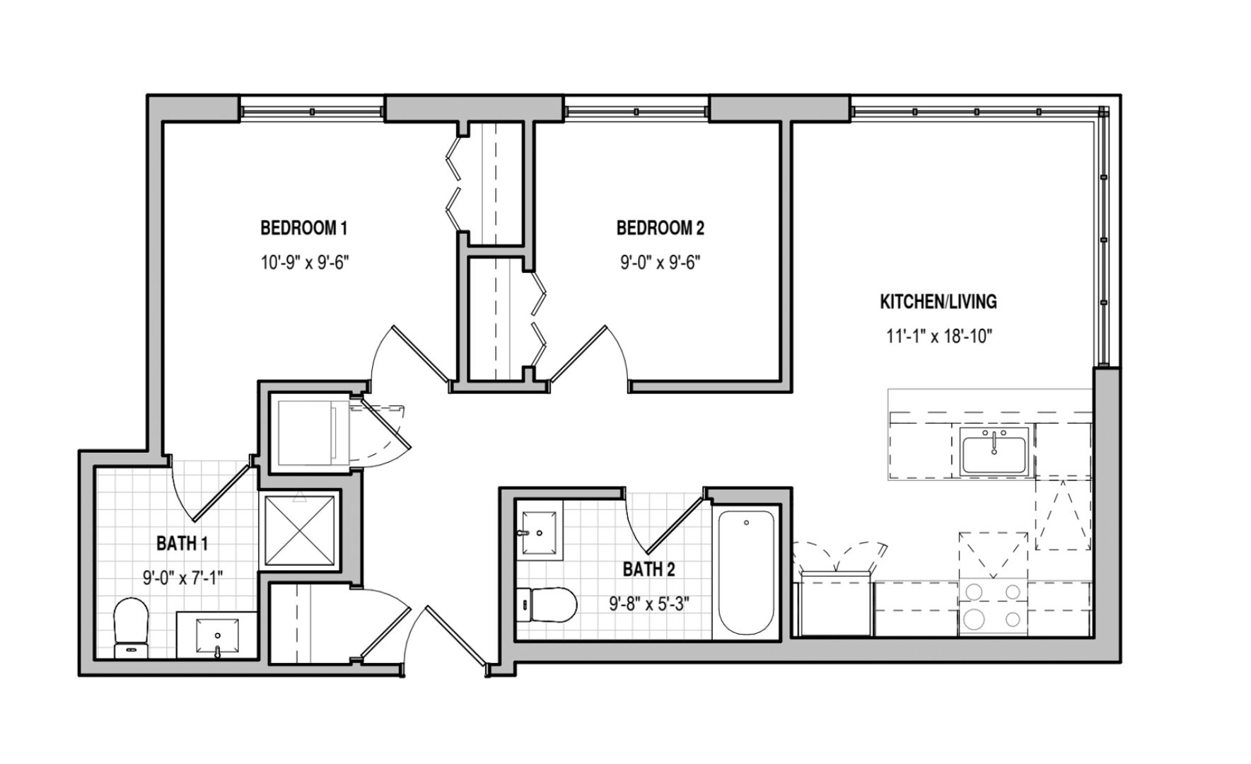 Chicago Apartment: 6044 N Winthrop Ave