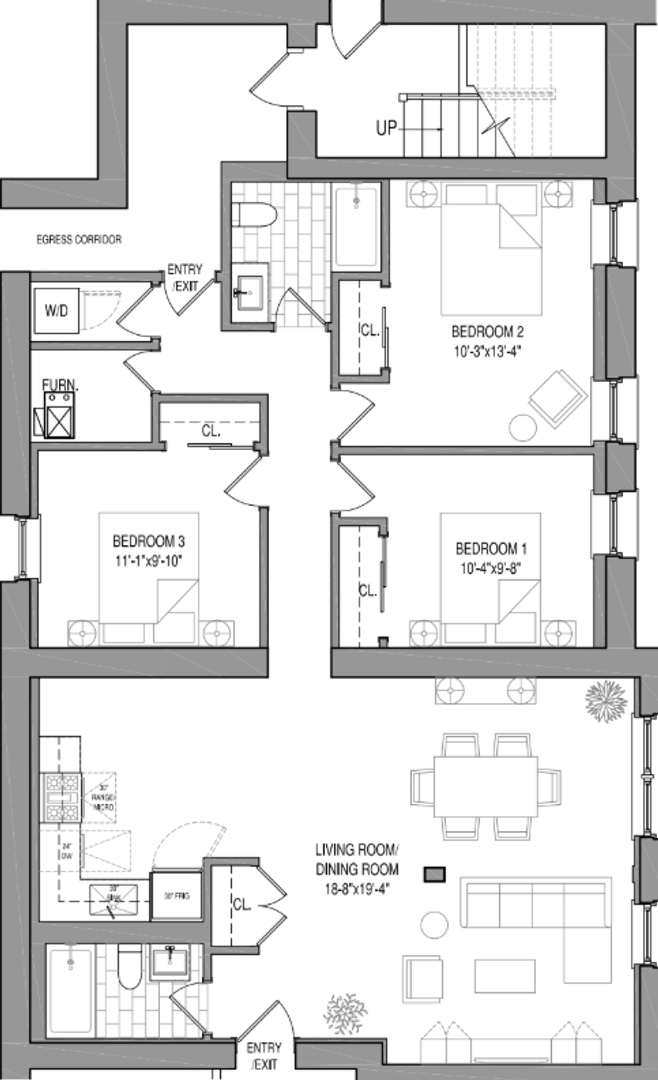 Chicago Apartment: 835-864 W. Barry Ave.