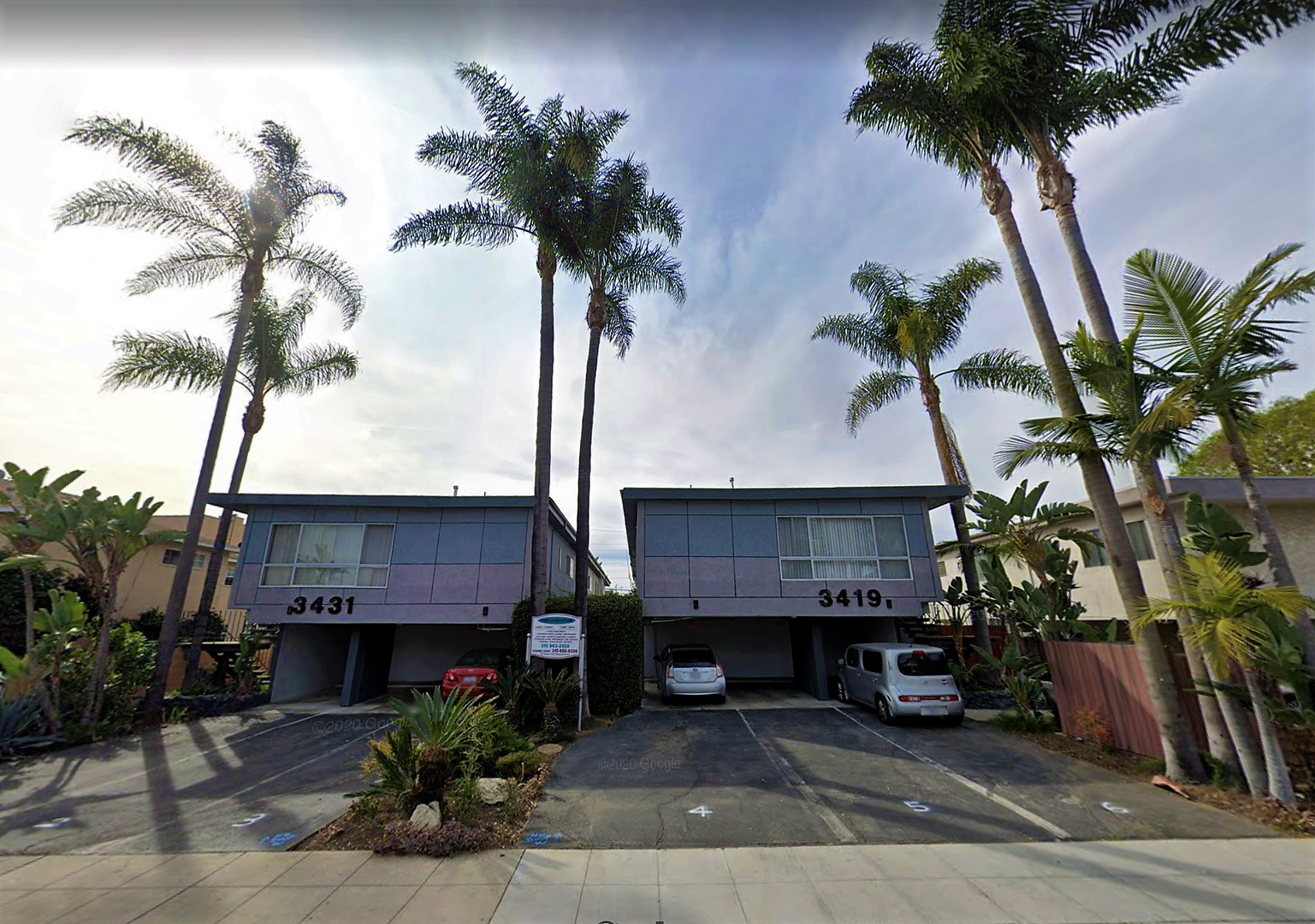 Los Angeles Apartment: 3419-31 Keystone Ave