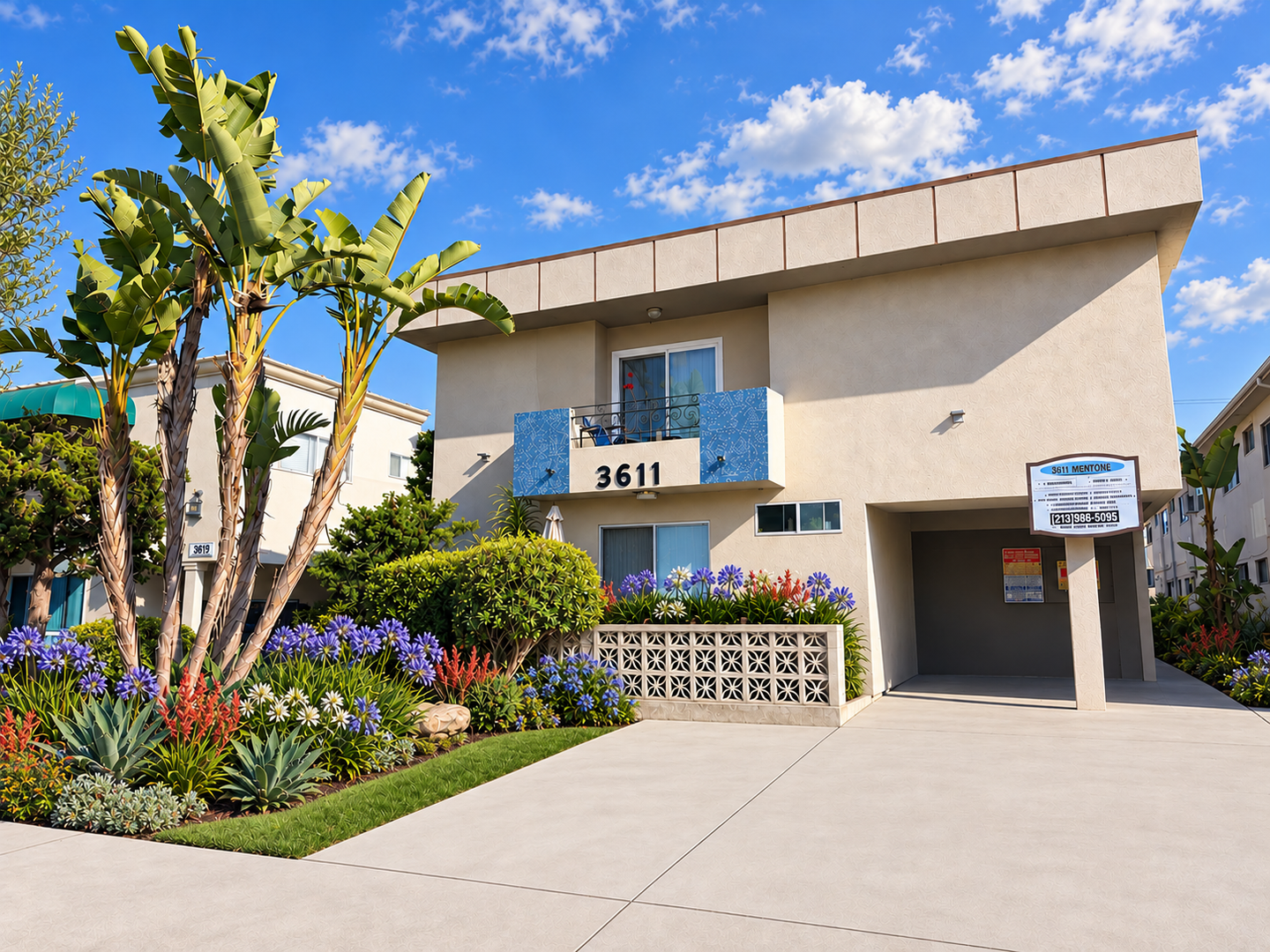Los Angeles Apartment: 3611 Mentone Ave