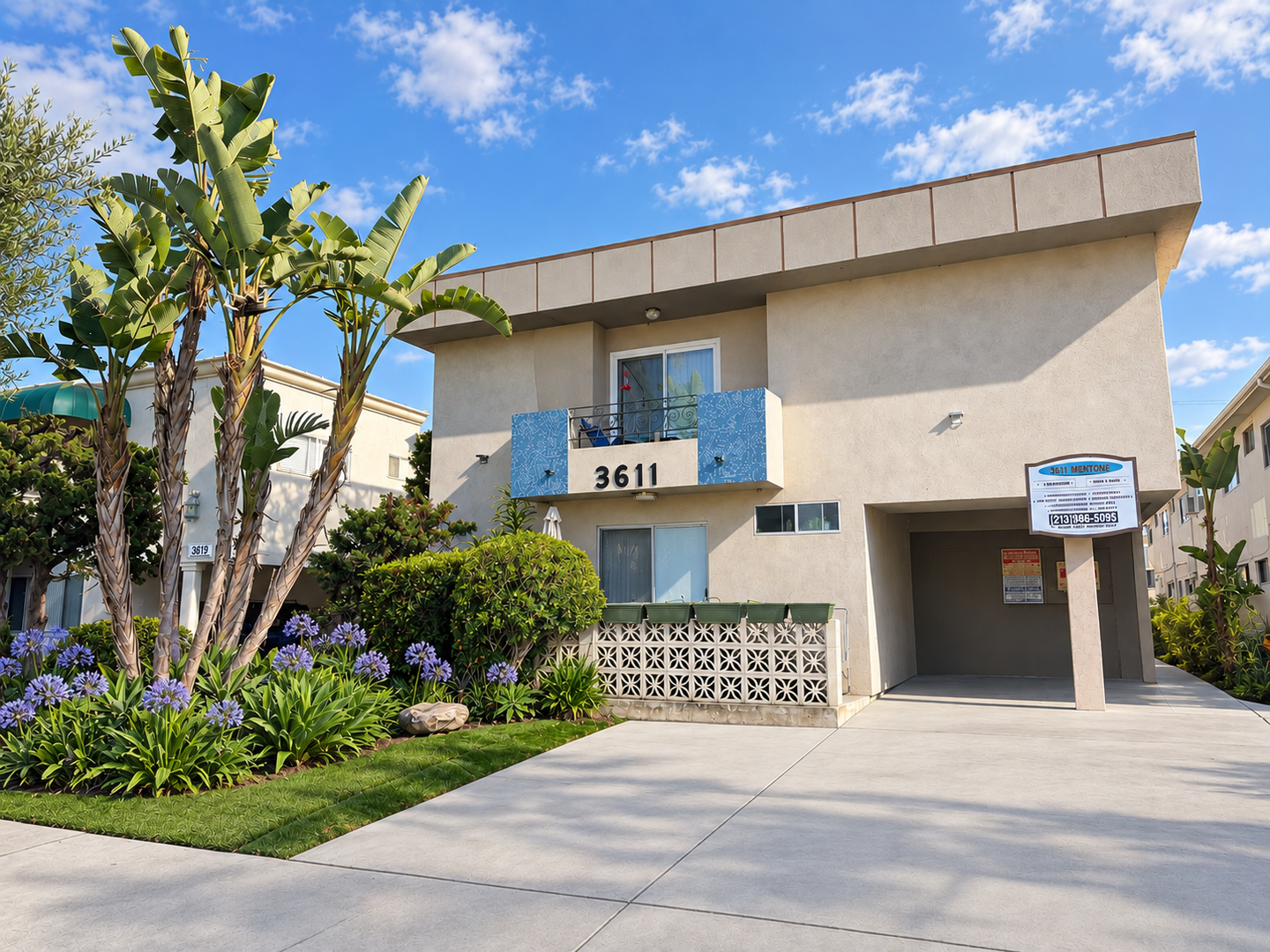 Los Angeles Apartment: 3611 Mentone Ave