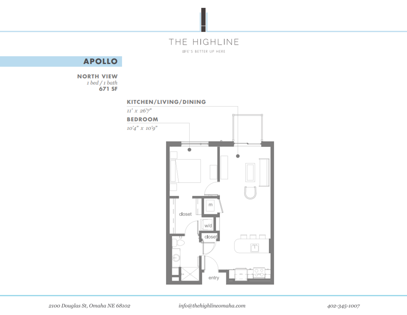 Omaha Apartment: 2100 Douglas Street