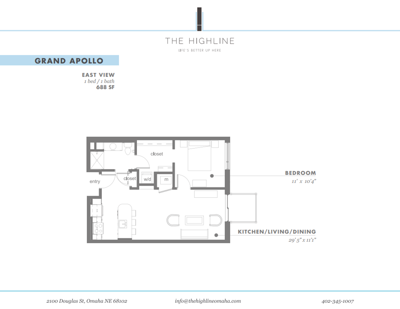 Omaha Apartment: 2100 Douglas Street