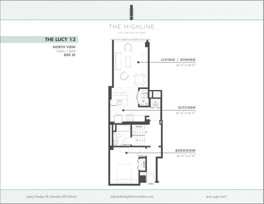 Omaha Apartment: 2223 Dodge Street