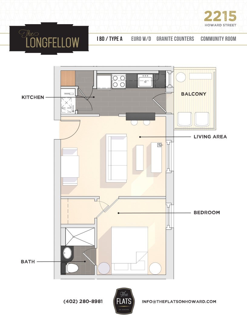 Omaha Apartment: 2211 Howard Street