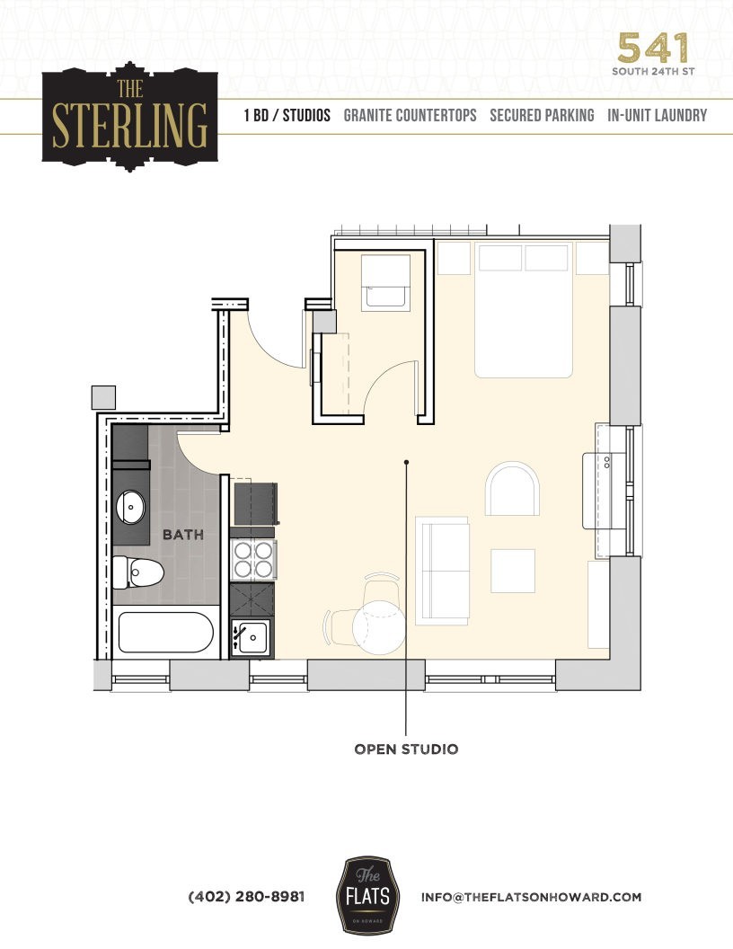 Omaha Apartment: 541 S 24th Street