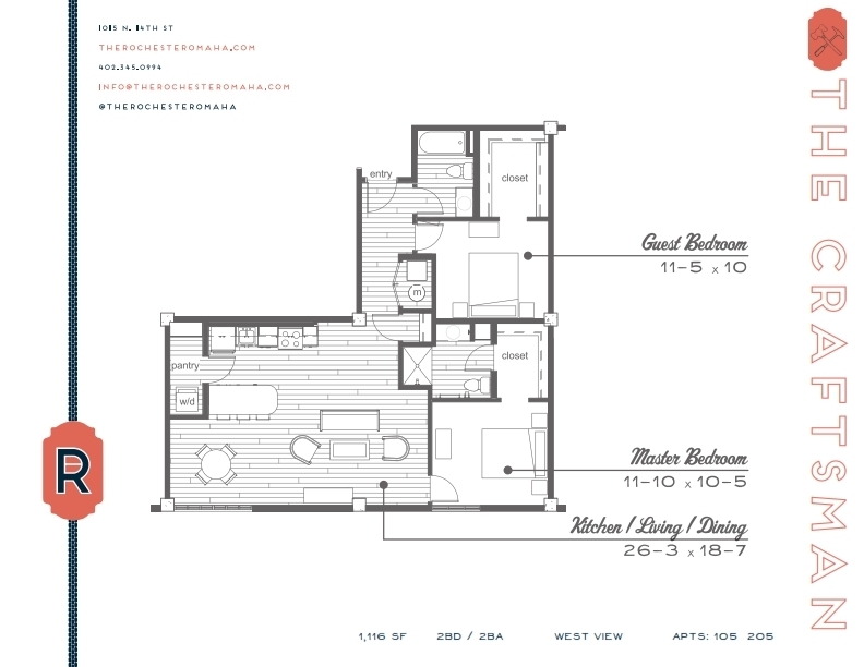 Omaha Apartment: 1015 N 14th Street