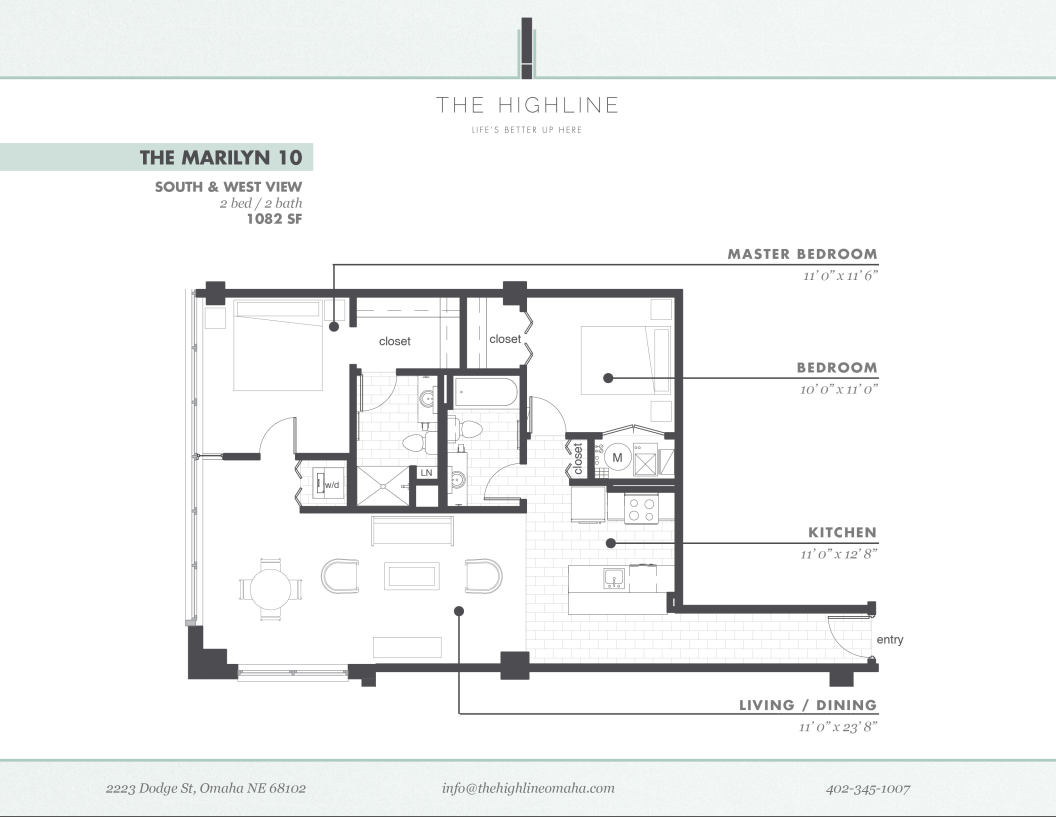 Omaha Apartment: 2223 Dodge Street