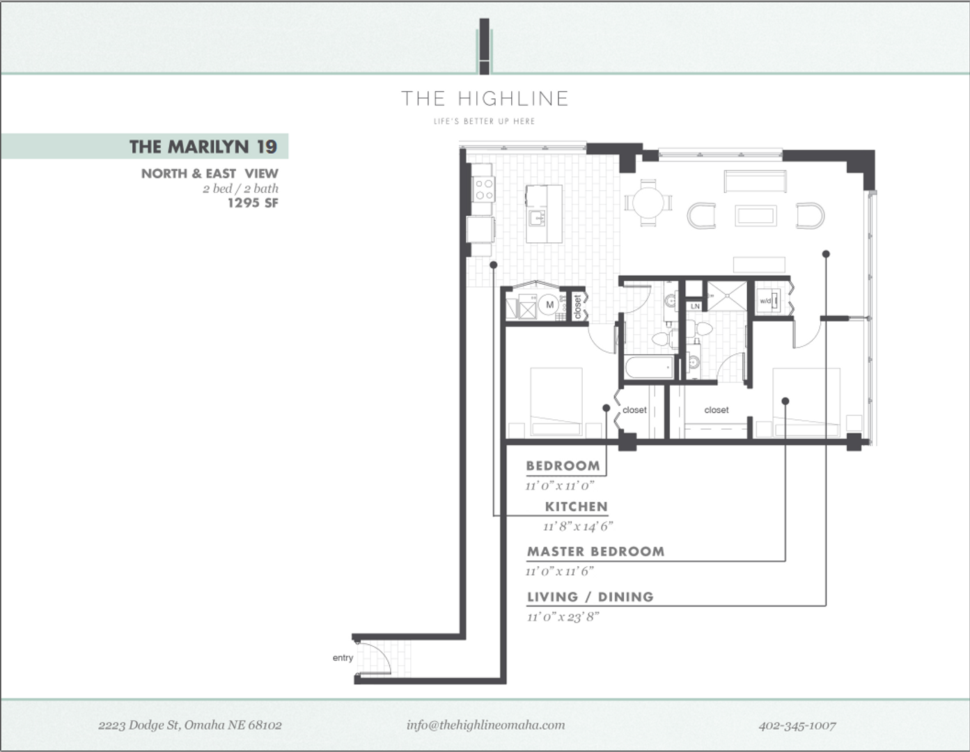 Omaha Apartment: 2223 Dodge Street