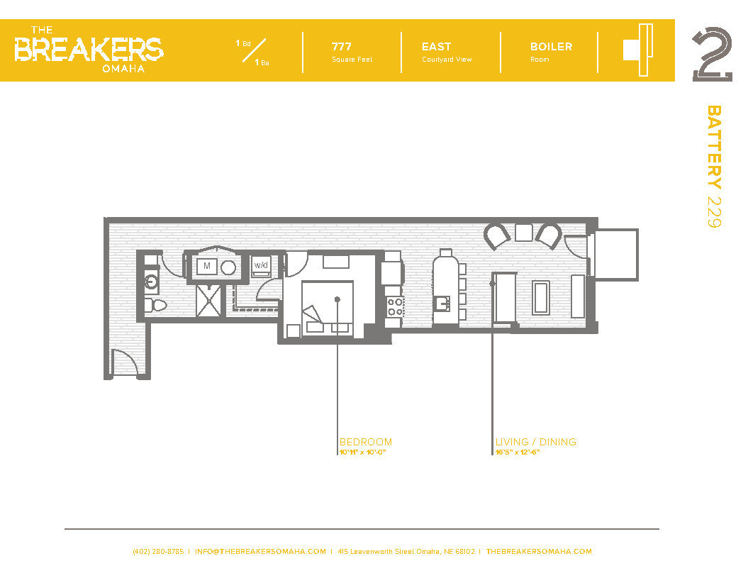 Omaha Apartment: 415 Leavenworth Street