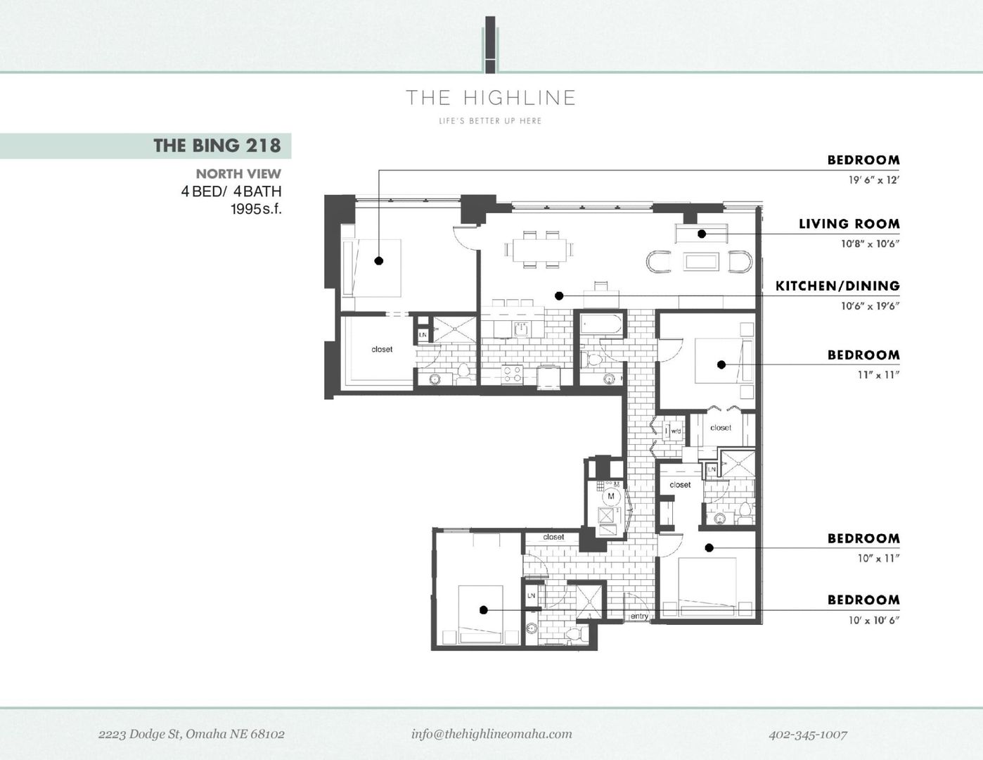 Omaha Apartment: 2223 Dodge Street