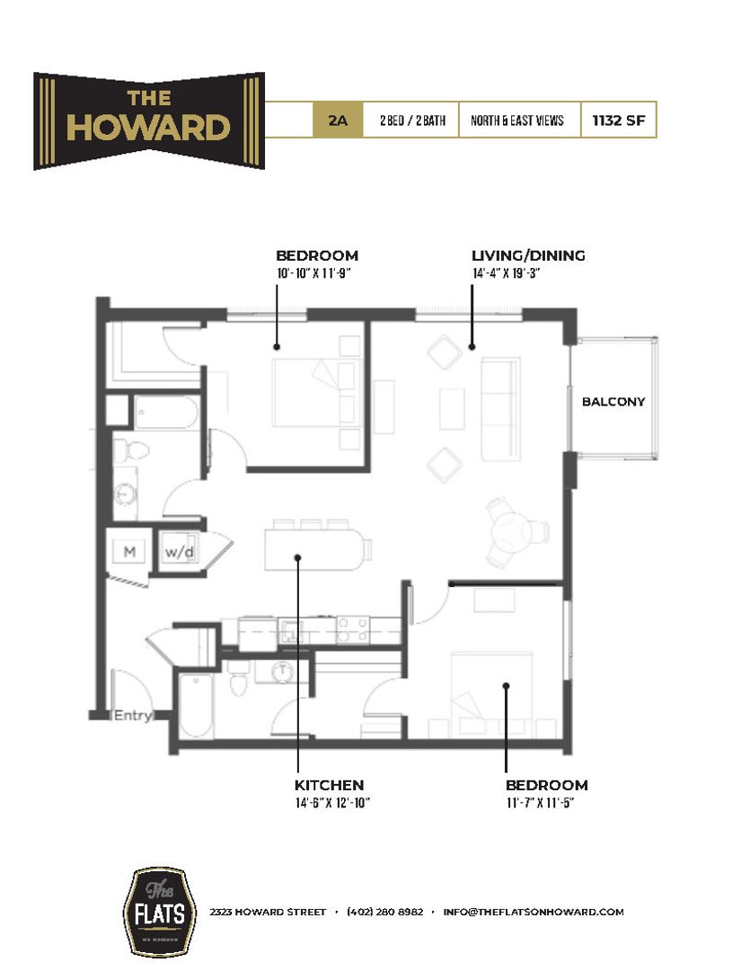 Omaha Apartment: 2323 Howard Street