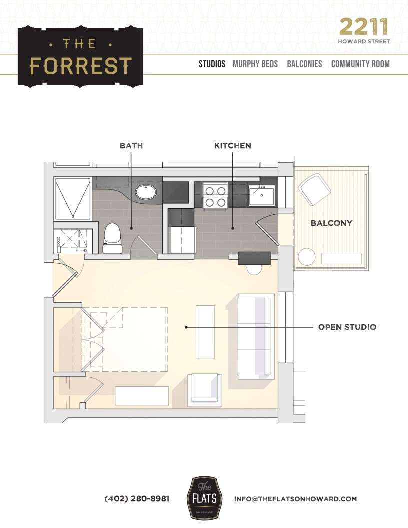 Omaha Apartment: 2211 Howard Street
