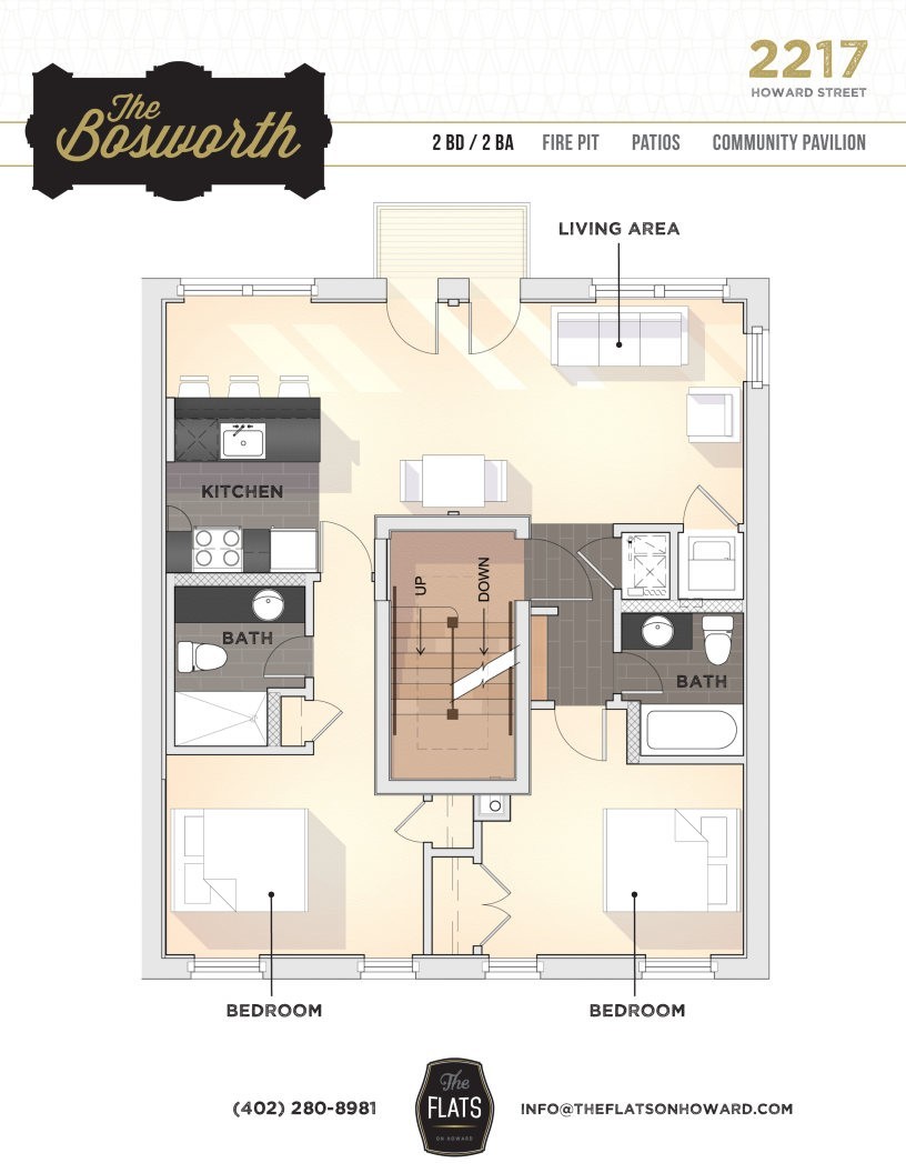 Omaha Apartment: 2211 Howard Street