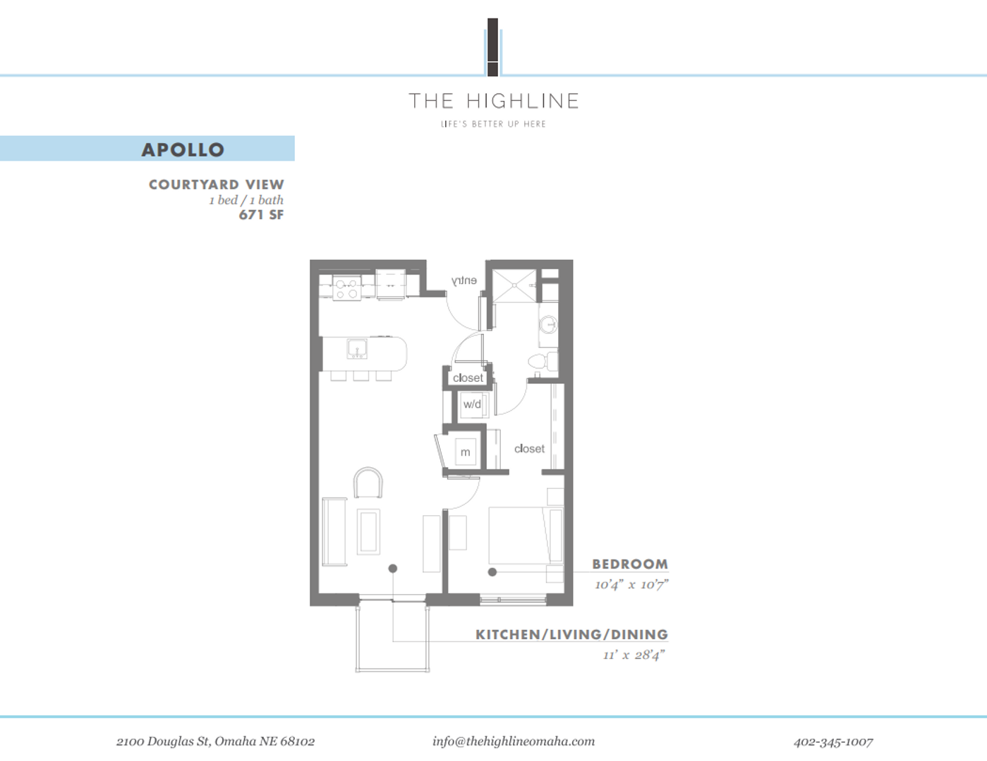 Omaha Apartment: 2100 Douglas Street