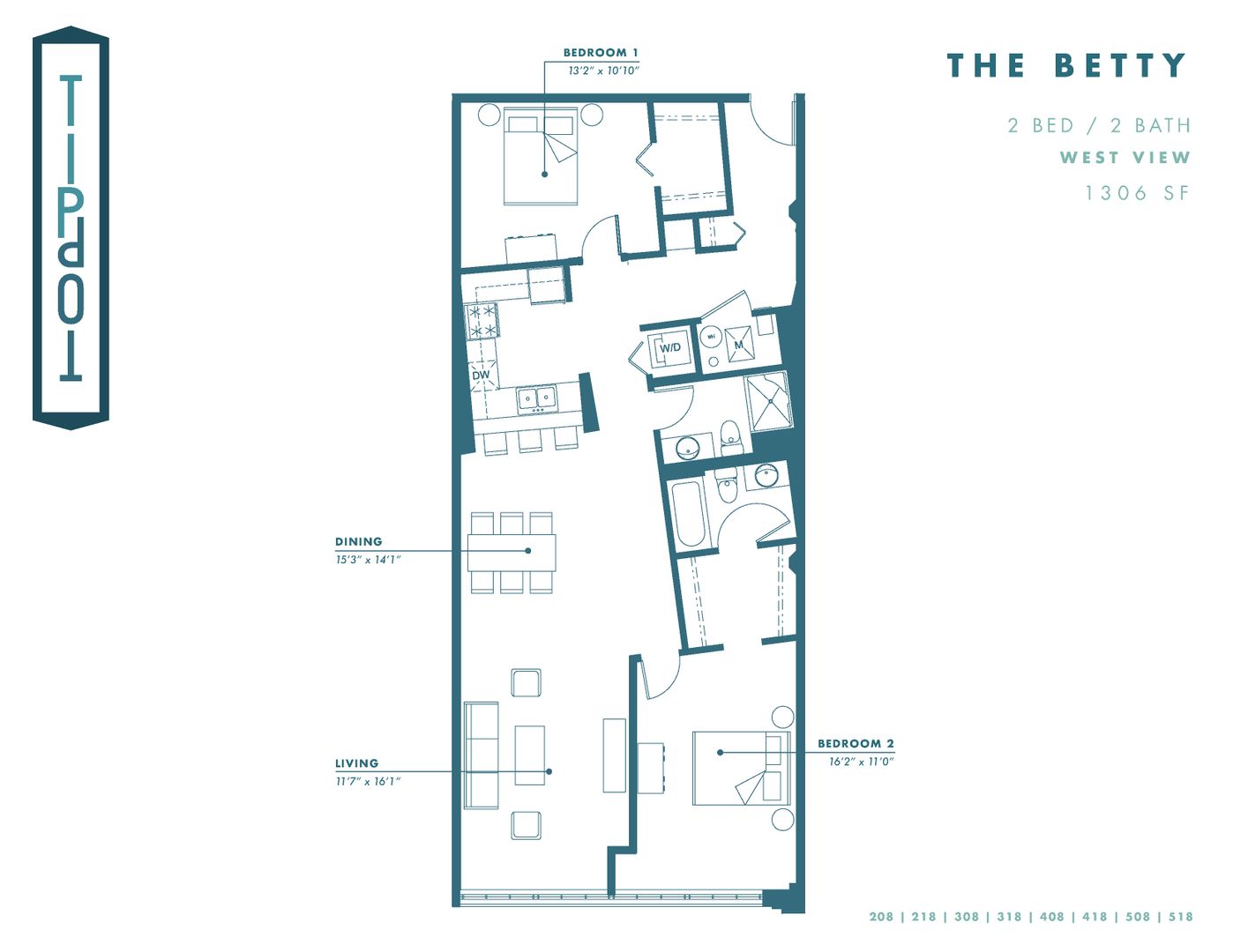 Omaha Apartment: 1524 Cuming Street
